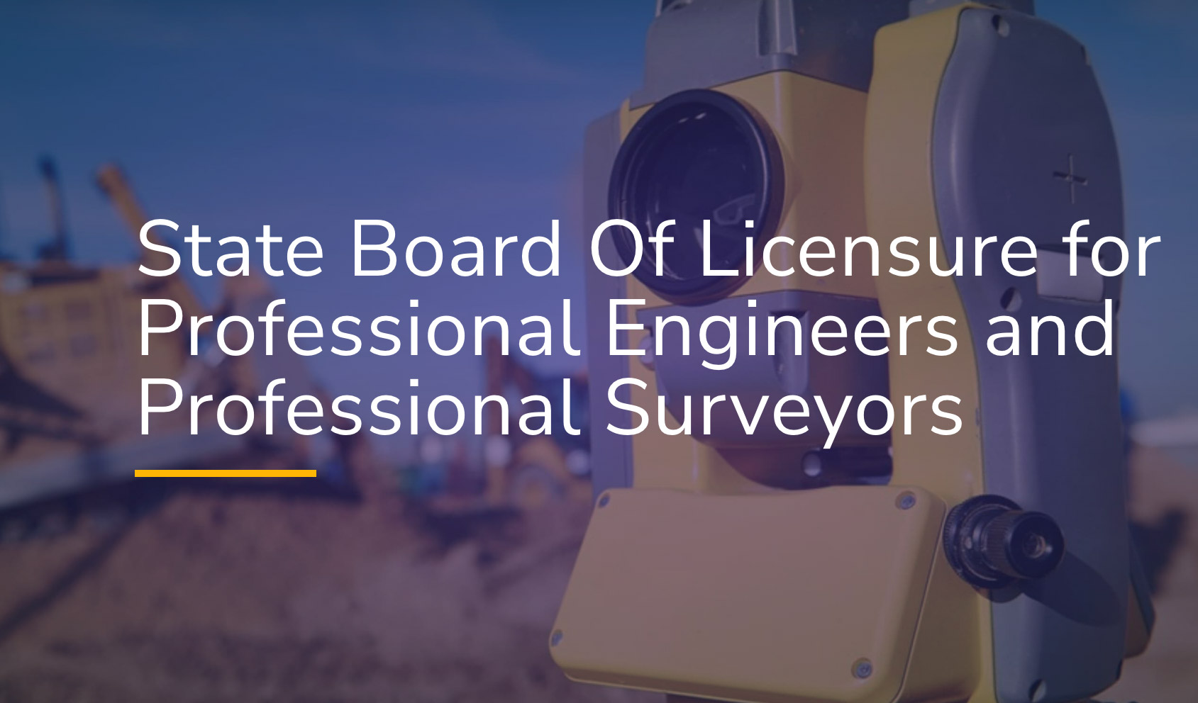 State Board of Licensure for Professional Engineers and Professional Surveyors